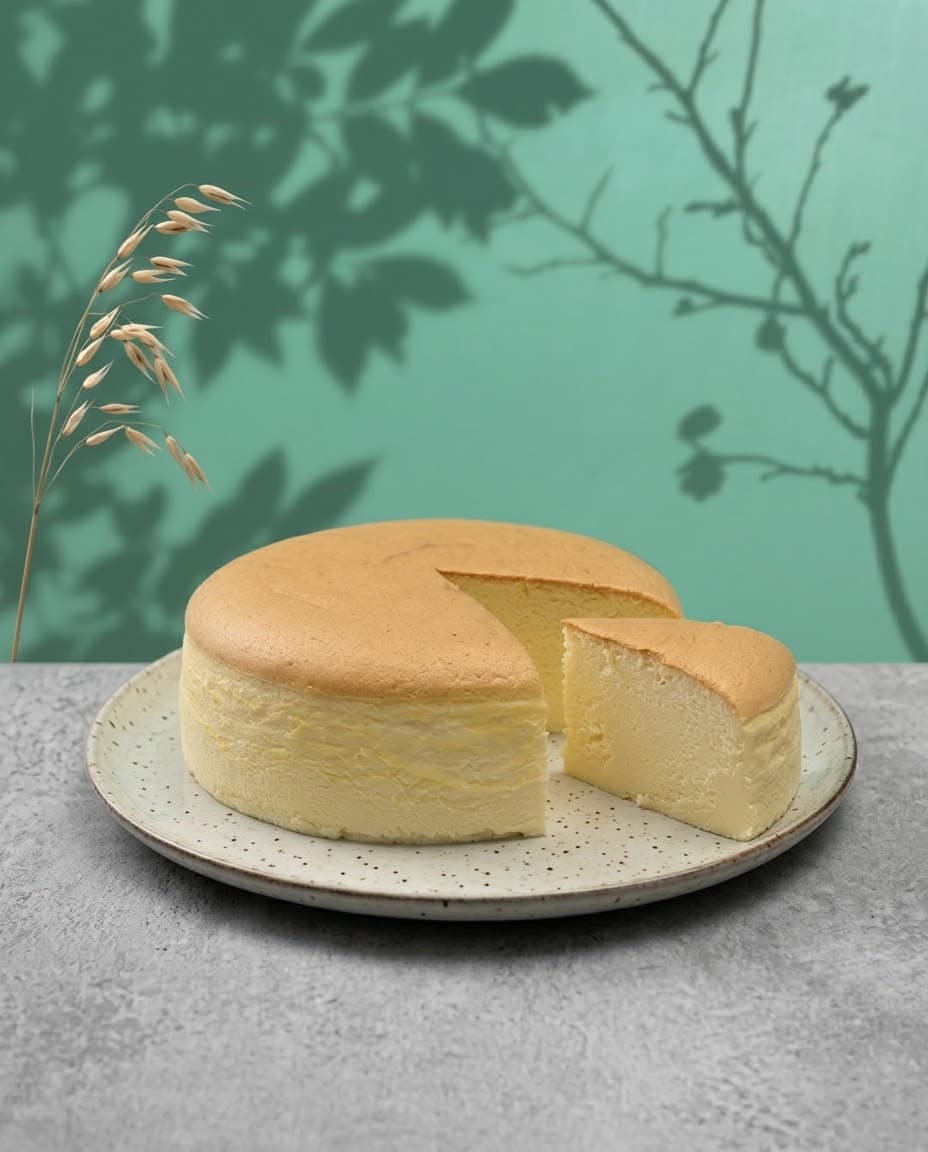 Japanese Cheesecake Slice