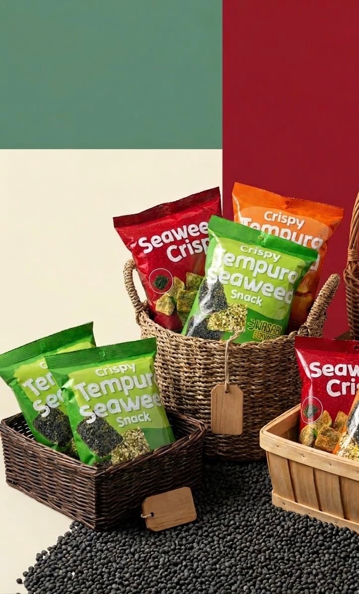 Seaweed Rice Crisps
